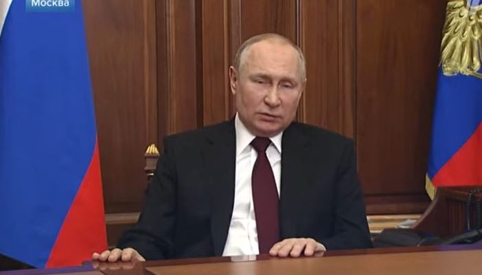 Обращение Путина 21 февраля 2022 к россиянам